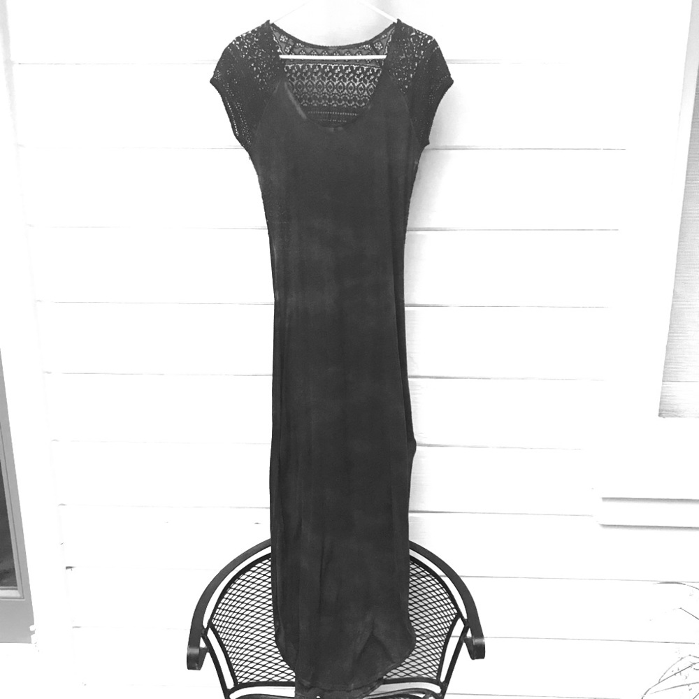 Free People Overlay Crochet Dress